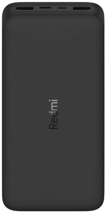 Внешний аккумулятор Xiaomi Redmi Power Bank 20000mAh, черная (VXN4304GL)