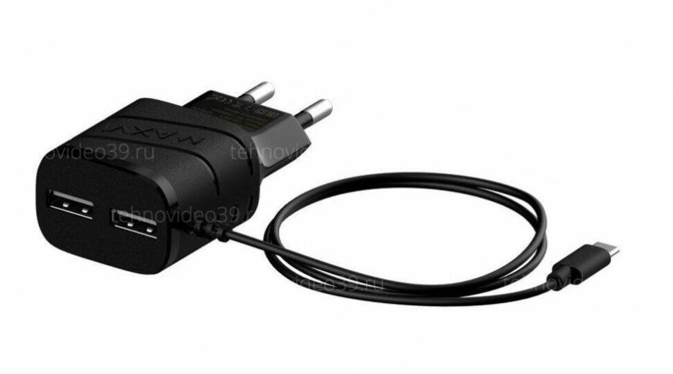 Сетевое зарядное устройство Maxvi TCM-202TB купить по низкой цене в интернет-магазине ТехноВидео