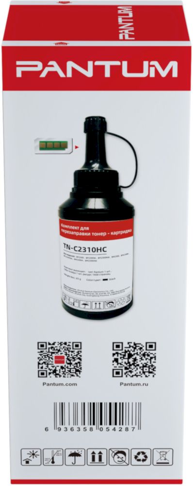 Заправочный комплект Pantum TN-C2310HC на 1600 к. + чип для BP2300/BM2300