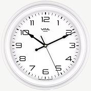 Часы настенные VAIL VL-C1003/1 круглые, белый