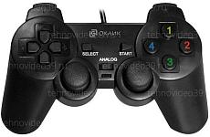 Геймпад Оклик GP-400MW черный USB Беспроводной виброотдача