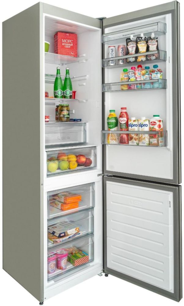 Холодильник Schaub Lorenz SLU S379Y4E черное стекло