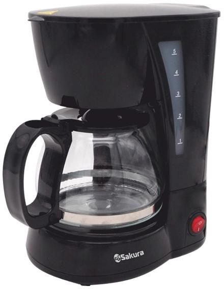 Кофеварка Sakura SA-6107BK