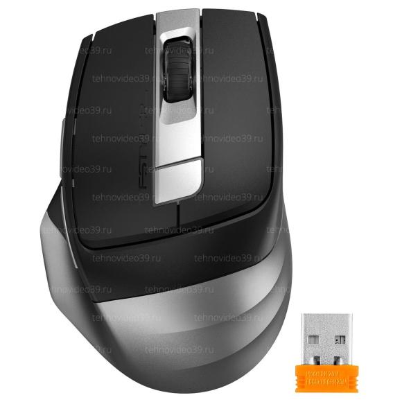 Беспроводная мышь A4Tech Fstyler FB35С серый/черный купить по низкой цене в интернет-магазине ТехноВидео