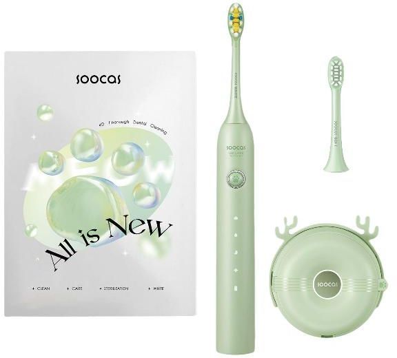 Зубная щетка Soocas D3 зеленая
