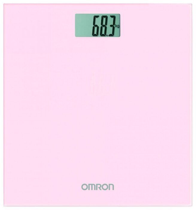 Весы напольные Omron цифровые HN-289 (HN-289-EPK) розовые