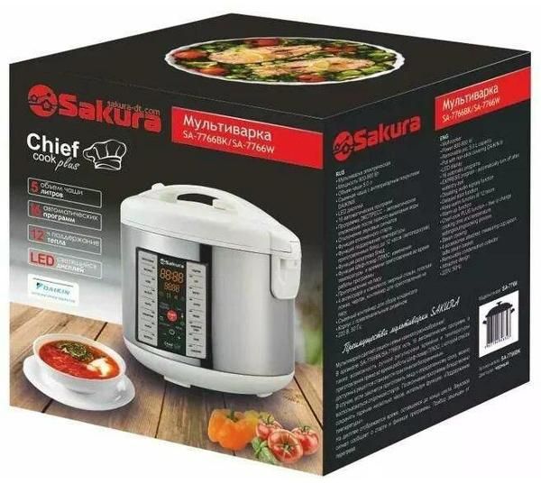 Мультиварка Sakura SA-7766W