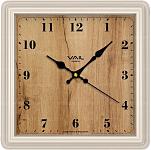 Часы настенные VAIL VL-C1023/3 круглые, серый