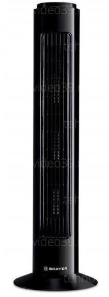 Вентилятор колонный Brayer BR4952BK черный купить по низкой цене в интернет-магазине ТехноВидео