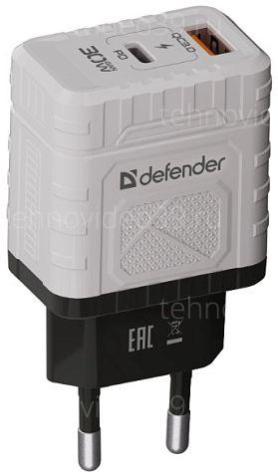 Сетевое зарядное устройство Defender UPA-132 белое (83230) купить по низкой цене в интернет-магазине ТехноВидео