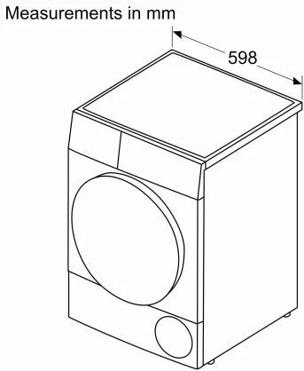 Сушильная машина с тепловым насосом Bosch WQB245CBSN