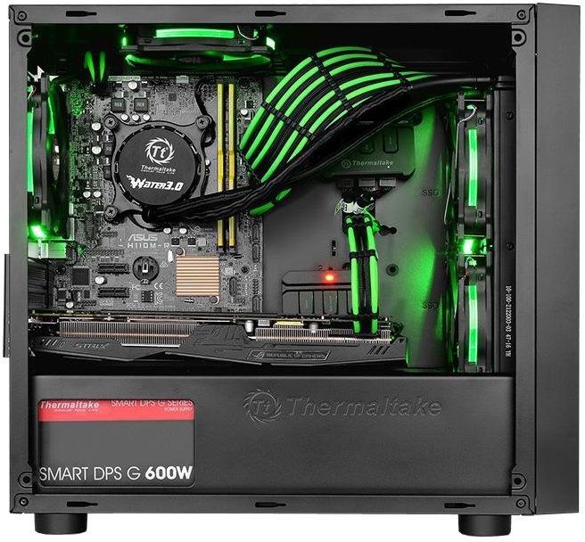 Корпус Thermaltake Versa H17 CA-1J1-00S1NN-00 Black