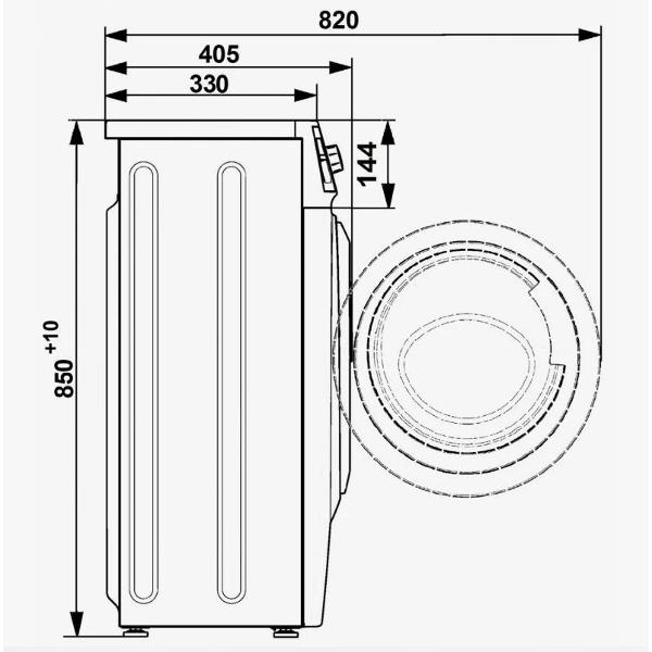 Стиральная машина Indesit IWUB 4105 (CIS)