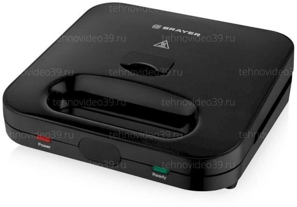 Сэндвичница Brayer BR2202 черный купить по низкой цене в интернет-магазине ТехноВидео