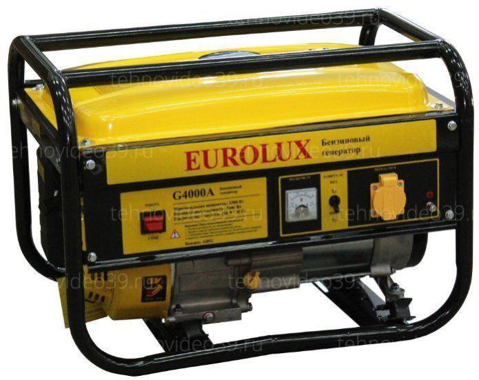 Электрогенератор Eurolux G4000A (64/1/38) купить по низкой цене в интернет-магазине ТехноВидео