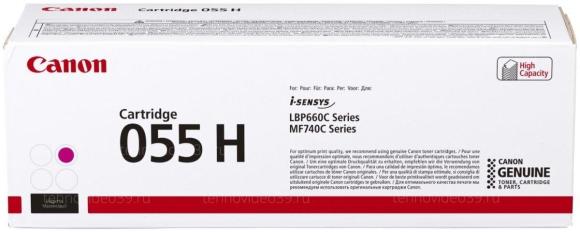 Картридж Canon 055H M красный купить по низкой цене в интернет-магазине ТехноВидео