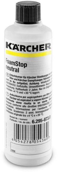 Пеногаситель Karcher FoamStop neutral (125мл) (6.295-873) (62958730) купить по низкой цене в интернет-магазине ТехноВидео