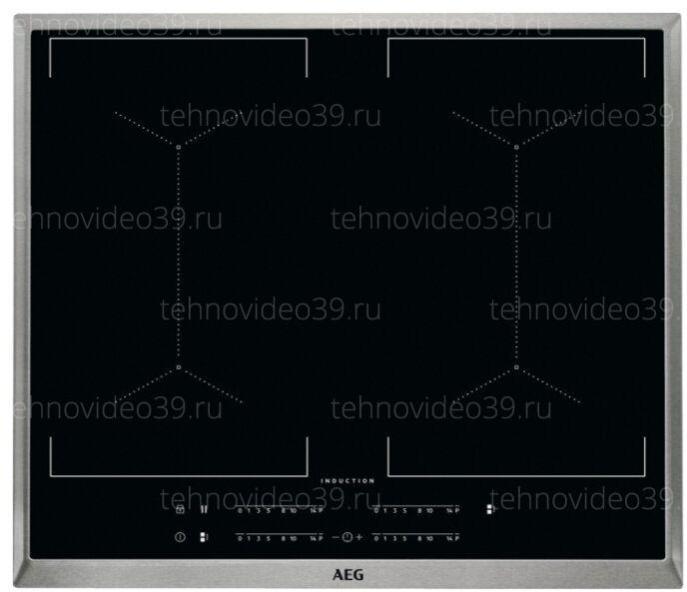Индукционная варочная поверхность AEG IKE 64450XB черный купить по низкой цене в интернет-магазине ТехноВидео