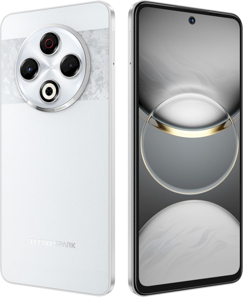 Смартфон TECNO SPARK 30 LTE Белый 128 Гб/8 Гб