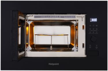 Встраиваемая микроволновая печь Hotpoint MF20G BL H (Чёрный)