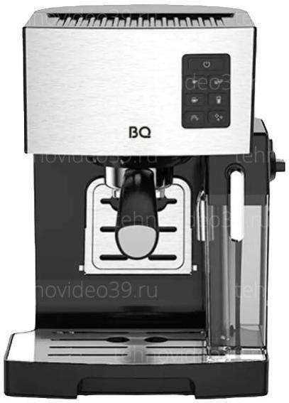 Кофеварка рожковая BQ CM9002 Черный/Стальной купить по низкой цене в интернет-магазине ТехноВидео