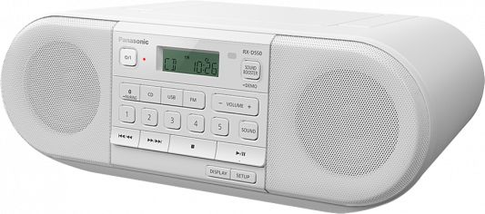 Магнитола Panasonic RXD550GSW белая