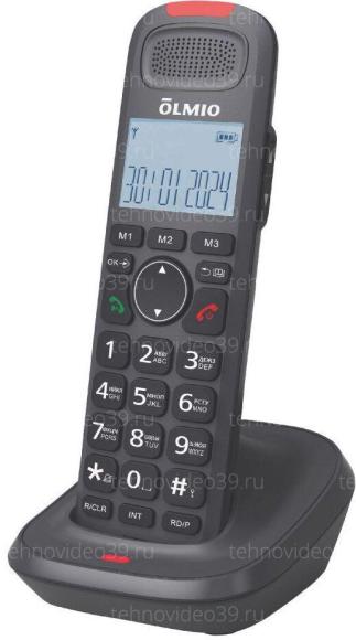 Радиотелефон Olmio DP-04 (черный) (047361) купить по низкой цене в интернет-магазине ТехноВидео