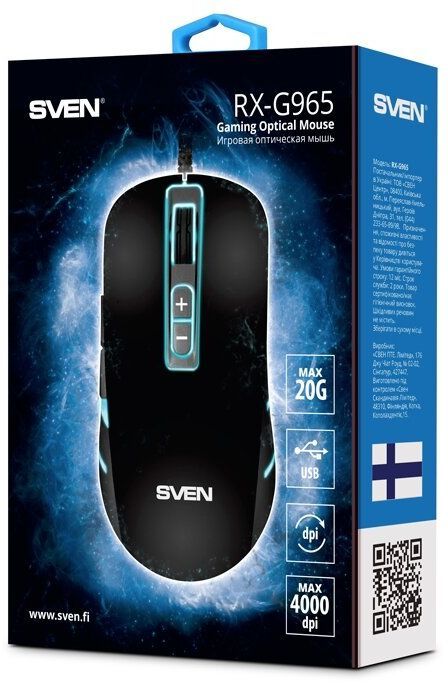 Игровая мышь Sven RX-G965 USB (SV-015916)