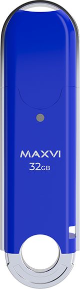 USB Flash Drive 32Gb Maxvi P2 blue (FD32GBUSB20C10P2)