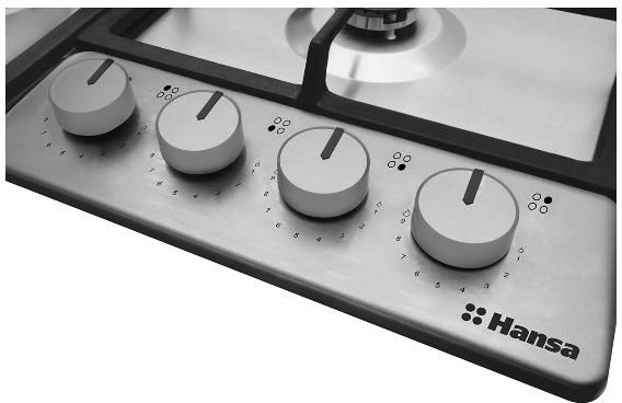 Газовая варочная поверхность Hansa BHGI 630542
