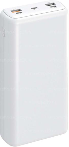 Внешний аккумулятор TFN Solid 30 PD белый 30000mAh PB-283-WH купить по низкой цене в интернет-магазине ТехноВидео