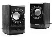 Колонки звуковые 2.0 Gembird SPK-204 черный купить по низкой цене в интернет-магазине ТехноВидео