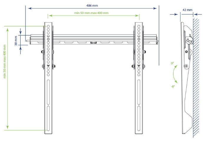 Кронштейн для телевизора Kromax VEGA-12 (VEGA 12)
