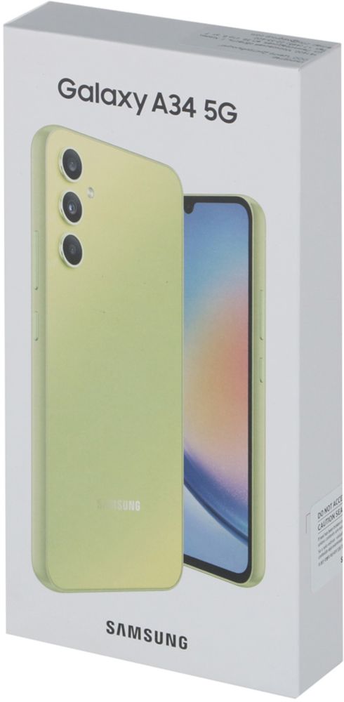 Смартфон Samsung Galaxy A34 5G 6/128GB Lime (SM-A346ELGACAU)
