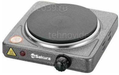 Плитка электрическая Sakura ПЭ-01 графит купить по низкой цене в интернет-магазине ТехноВидео