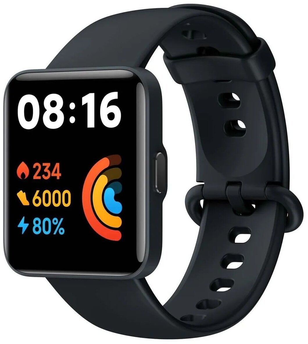 Smart часы Xiaomi Redmi Watch 2 Lite GL (Black) (BHR5436GL)