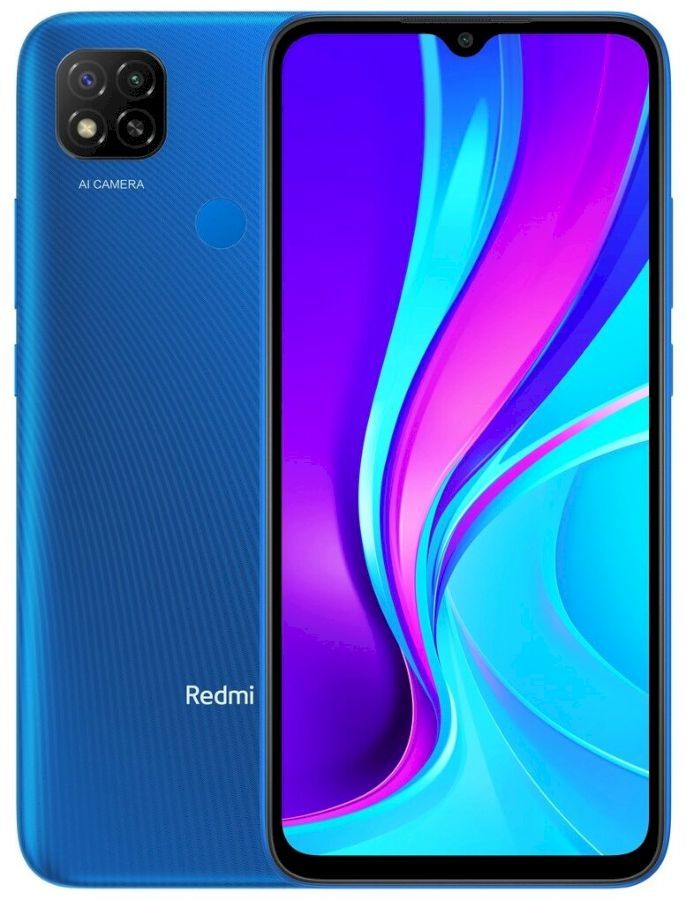 Смартфон Xiaomi Redmi 9C NFC 4/128Gb, синий (M20006C3MNG)
