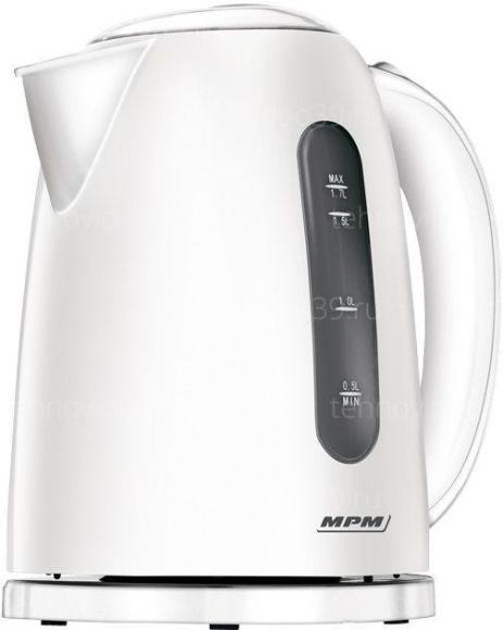 Электрический чайник MPM MCZ-85, белый купить по низкой цене в интернет-магазине ТехноВидео