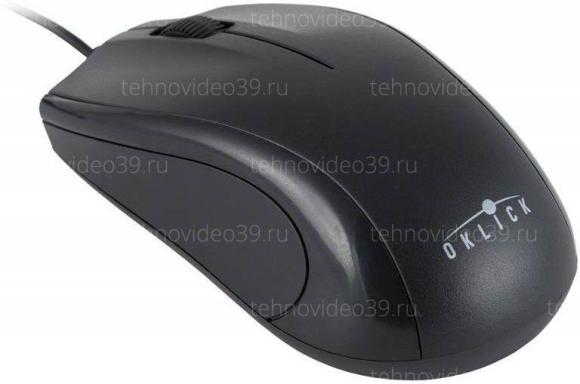 Мышь Оклик 185M черный оптическая (1000dpi) USB (3but) купить по низкой цене в интернет-магазине ТехноВидео