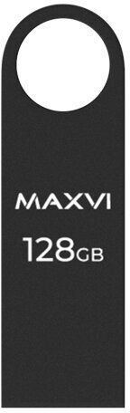 USB Flash Drive 128Gb Maxvi dark grey (FD128GBUSB20C10MK2)