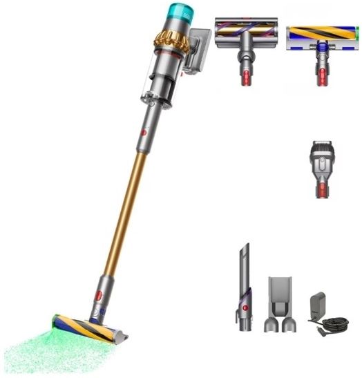 Пылесос Dyson V12 Detect Slim Absolute Gold (448870-01)