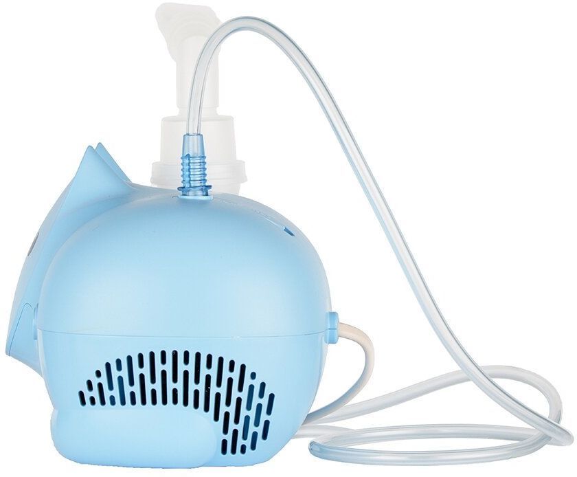 Ингалятор компрессорный Omron Neko Kat (KRU) детский (голубой)