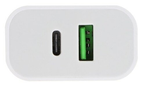 Заряд. устр-во сетевое Maxvi CHL-602PD white