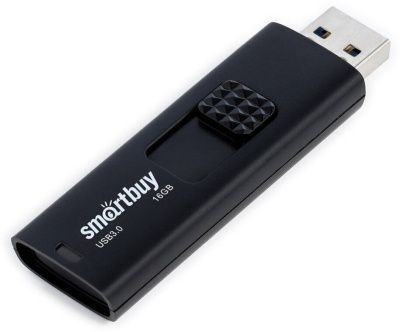 USB 3.0 Smartbuy 16GB Fashion Black (SB016GB3FSK)