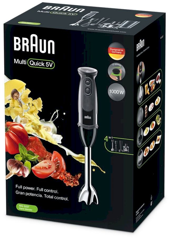 Блендер Braun MQ 5237 BK, черный