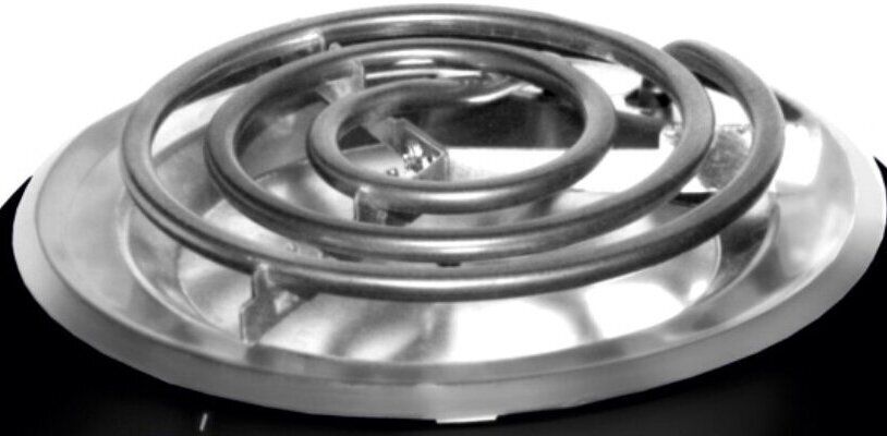 Плитка электрическая Мастерица ES-0101, черная