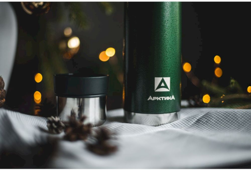 Термос Арктика 1,25 л. 106-1250P зелёный