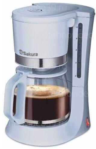Кофеварка Sakura SA-6117BL купить по низкой цене в интернет-магазине ТехноВидео