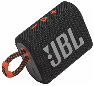 Портативная колонка JBL GO 3 Black/Orange