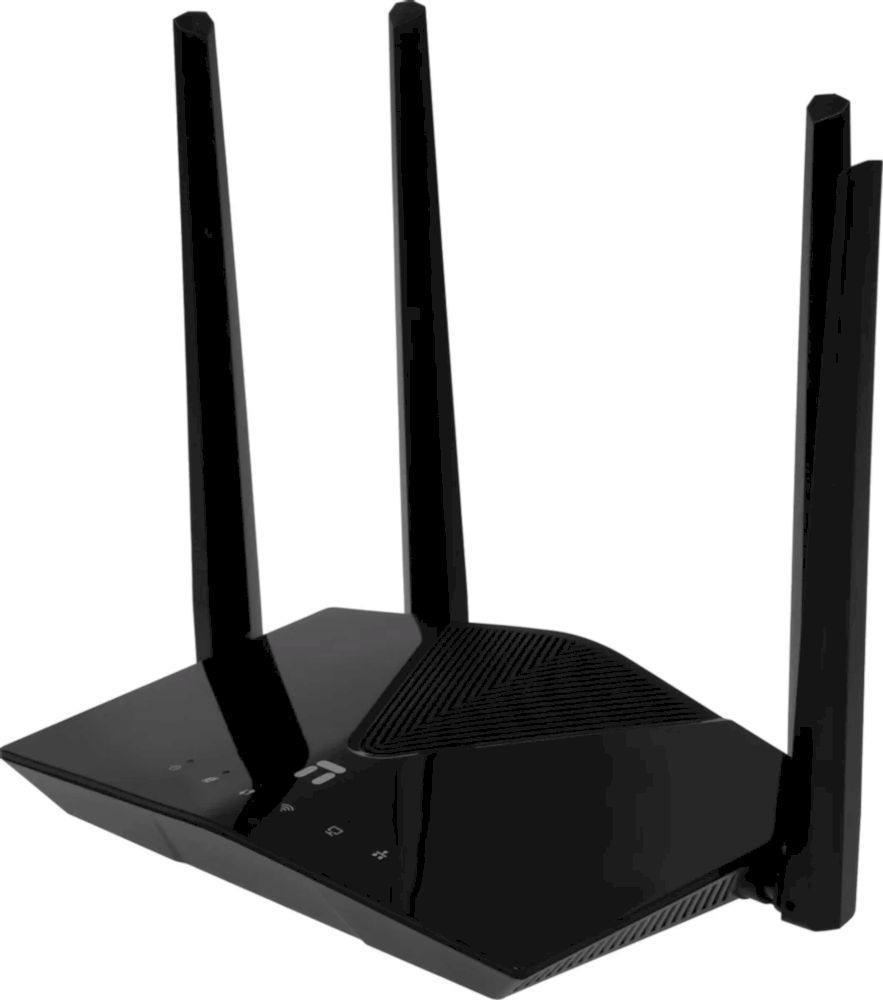 Роутер беспроводной NETIS NX10 AX1500 10/100/1000BASE-TX черный